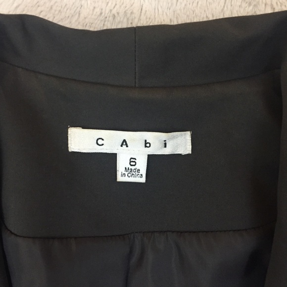CAbi Work It Jacket 769 size 6 Charcoal Gray - Picture 4 of 8